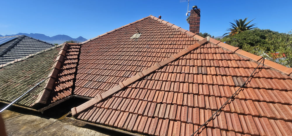 High Pressure Cleaning The Roof