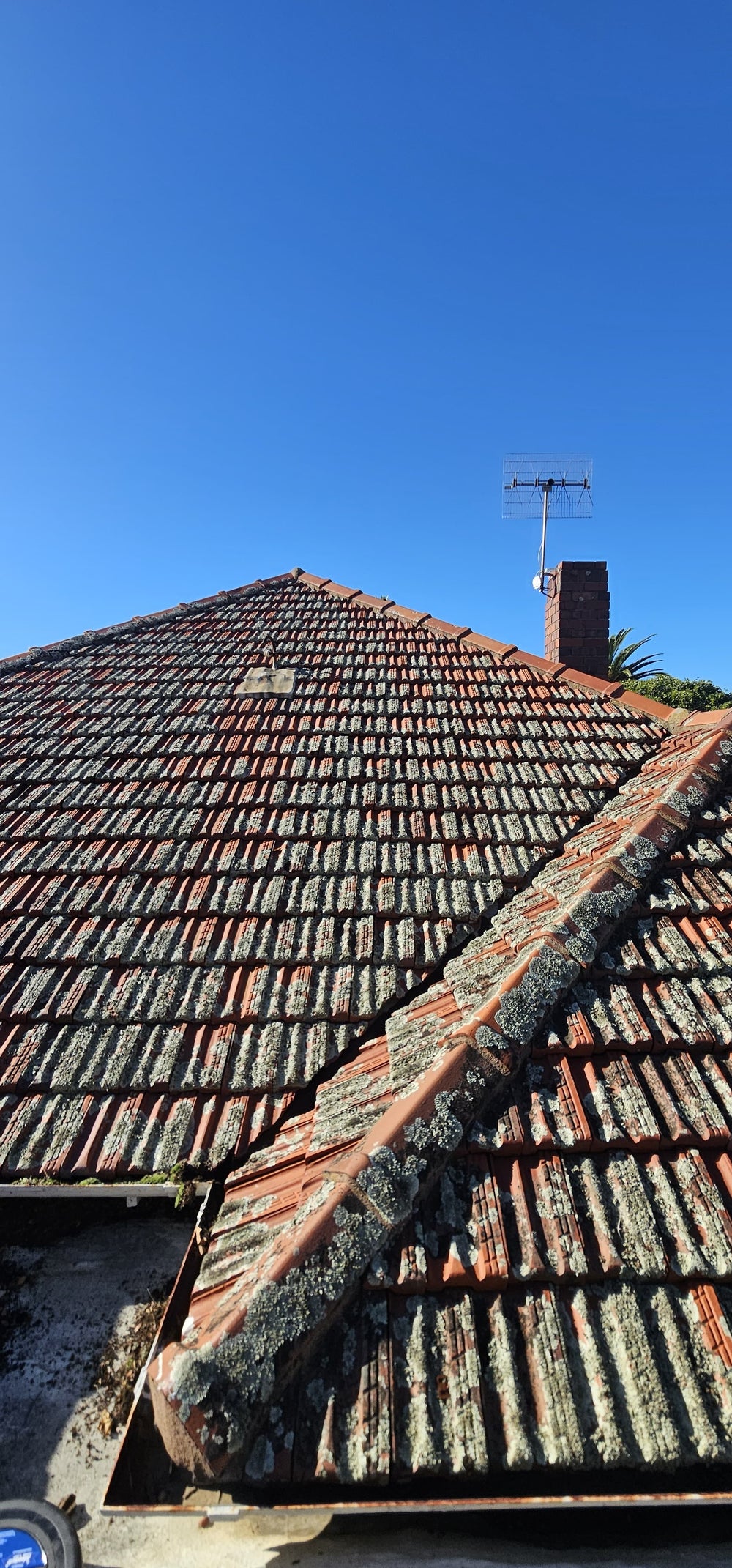 High Pressure Cleaning The Roof